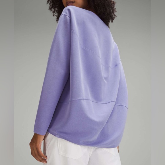 Lululemon Back in Action Long Sleeve - Dark Lavender - Picture 4 of 5